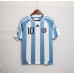 Argentina 2010 Home White&Blue Soccer Jersey